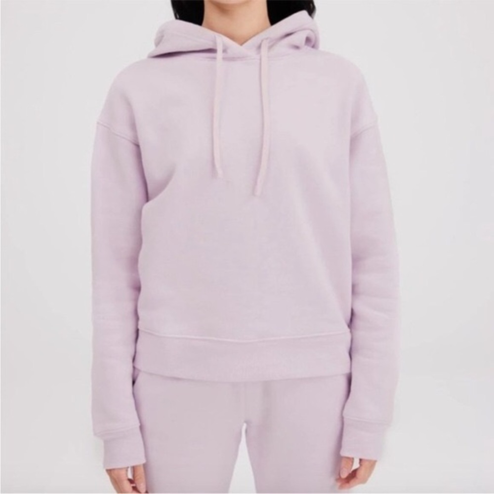 Girlfriend Collective Lilac 50/50 Classic Hoodie